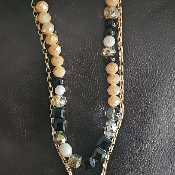 Gold and Black Necklace by Premier Designs - Picture 5 of 5